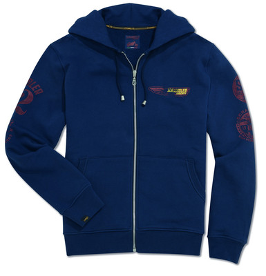 DUCATI スクランブラーネイビー ジッパー付きジャケット Ducati Scrambler Utah Hoodie Sweatshirt Blue New | eBay