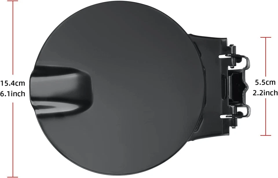 Fuel Tank Filler Door Assembly 10385417 Premium for Chevrolet Colorado - Image 3 of 4