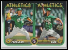 2024 Topps Update Osvaldo Bido / Tyler Ferguson RCOM, RC Oakland Athletics 307