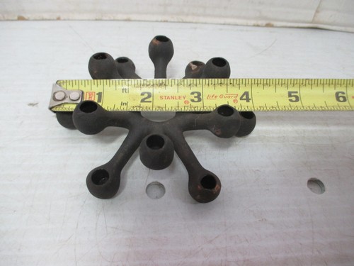 "DANSK DESIGNS DENMARK JHQ Hierro Fundido Araña 12 Luces Portavelas 4,25"" x 1,5" - Imagen 10 de 12