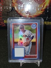 Maui Ahuna 2023 Panini USA Stars & Stripes Jersey Relic Sliver/50