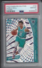 LAMELO BALL 2020-21 PANINI REVOLUTION COSMIC ROOKIE RC #D 9/100 PSA 10 GEM MINT