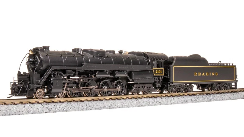 BROADWAY LIMITED 2322 HO PRR H10s 2-8-0 locomotive à vapeur son/DC/DCC