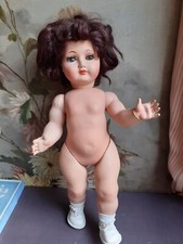 Superbe Poupée  Bella SGDG  Rhodoïd  , ancienne , 35  cm  Etat quasi neuf