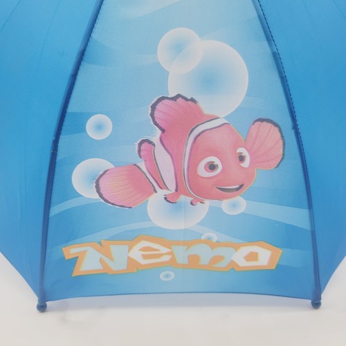 Finding Newo Kids Umbrella With Nemo Handle Standard Blue Clownfish - Picture 3 of 11