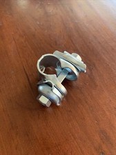 Vintage Seat Clamp Black Road Old BMX 80s NOS 10 MM Silver
