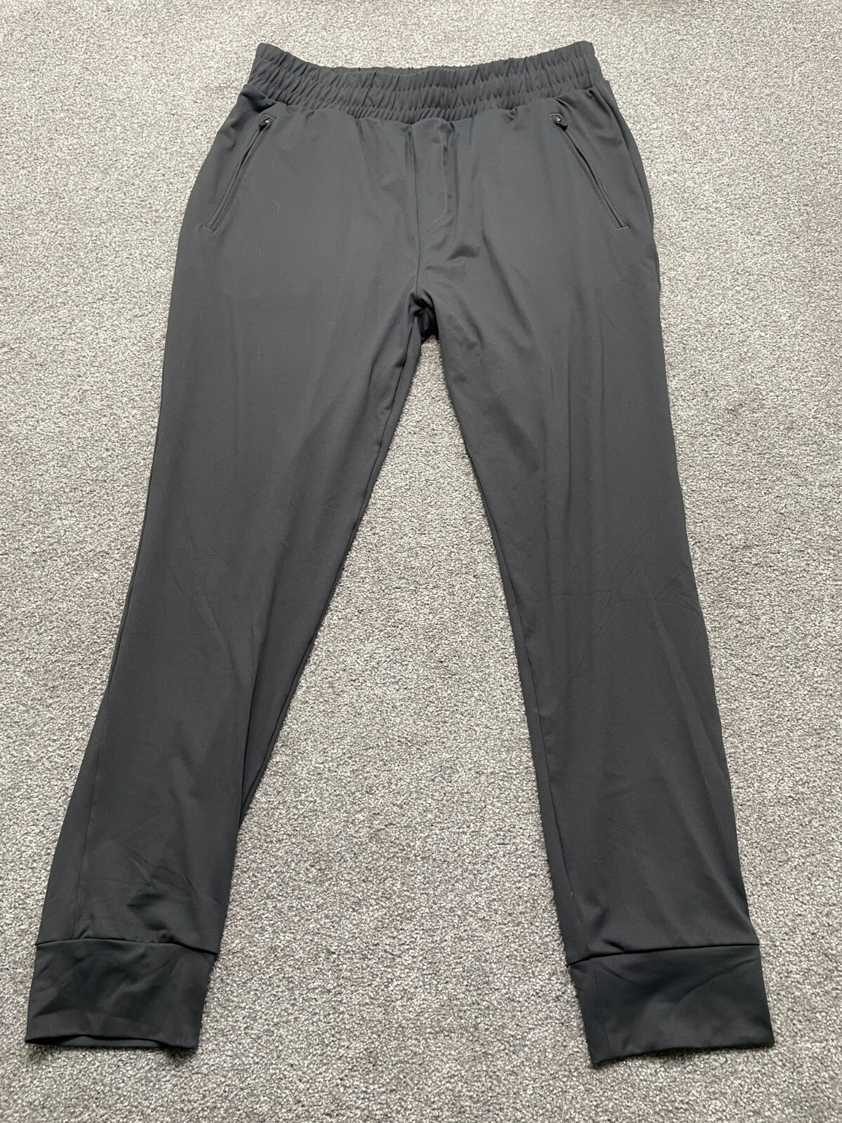 Black 3XL Barbell Joggers for Men Gym Training Activewear Pants-image
