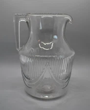 DC Jenkins EAPG 8" Rib Over Drapes Pitcher 