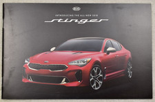 2018 KIA STINGER / CADENZA SALES BROCHURE