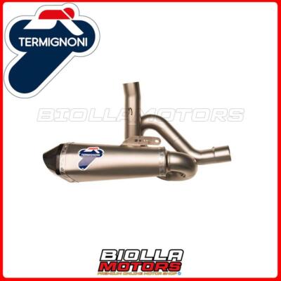 AUSPUFF TERMINIGNONI SCREAM DUCATI SUPERSPORT 2018- D18109440ITC EDELSTAHL /