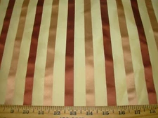 10 YDS 100% SILK SATIN VERVAIN HARMONIA STRI DRAPERY UPHOLSTERY FABRIC FOR LESS