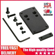 Pistol Mount Plate Base for Micro Red Dot Sight Beretta 92 for Glock 17 19 22 23