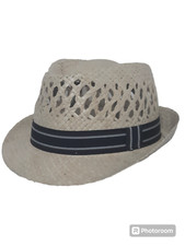 CAPPELLO TRILBY TRAFORATO 100% PAGLIA