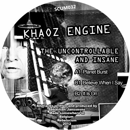 Khaoz Engine - The Uncontrollable & Insane / Vinyl 12" EP - Picture 1 of 1