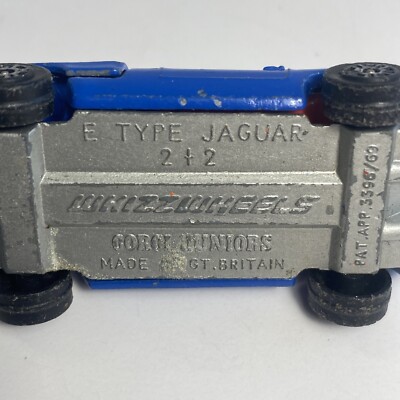 Vintage Corgi Juniors WhizzWheels E-Type Jaguar 2+2 Blue | eBay