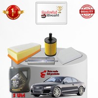 Inspektionskit Filter Und ÖL Audi A5 2.0 Tdi 120KW 163CV Von 2011->