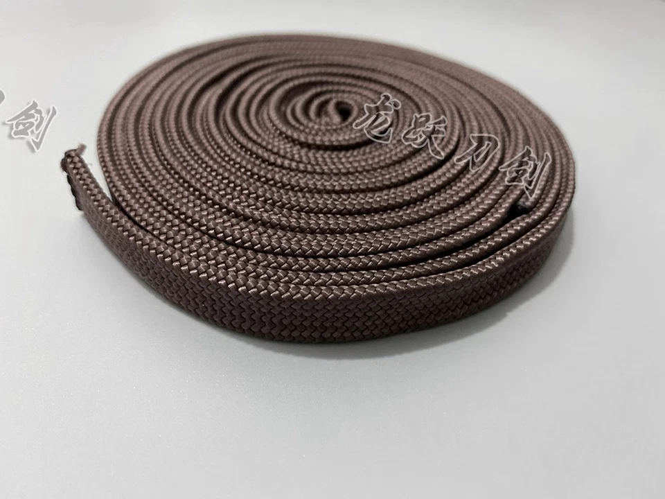 Ito Sageo Tsukamaki Vaina Mango Envoltura Para Espada Katana Samurai Japonesa Foto 2 de 3