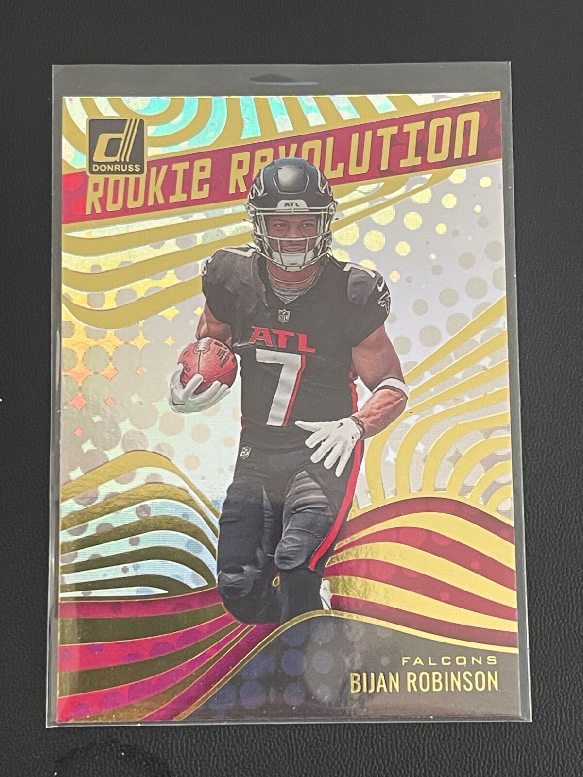 2023 Donruss Rookie Revolution #RR-7 Bijan Robinson RC - Atlanta Falcons
