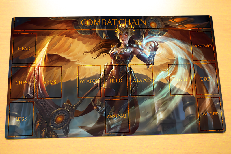 No.982# Fantasy Angel Warrior Flesh And Blood FAB TCG Custom