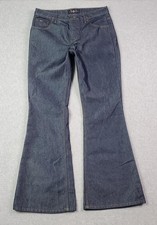 LEI Jeans Flare Jeans Womens 11 (30X31.5) Bootcut Denim Retro Y2K Dark Wash Blue