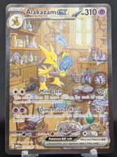 Pokemon Alakazam ex #201/165 Eng Scarlet & Violet 151 Special Illustration Rare on eBay