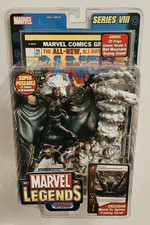 TOY BIZ MARVEL LEGENDS SERIES VIII 8 STORM FIGURE with COMIC BOOK & STAND