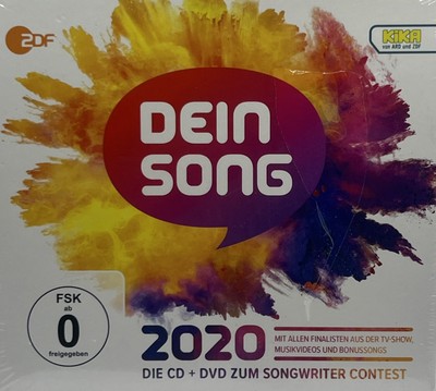 DEIN SONG - Various  DIE CD + DVD ZUM SONGWRITER CONTEST , Compilation  KC8