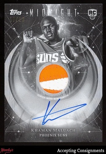 2025-26 Topps Midnight Rookie Equinox Khaman Maluach RC RPA PATCH AUTO 17/20
