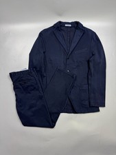Men s Boglioli Cotton Twill Two Piece K Jacket Suit Size IT 46 Y1283
