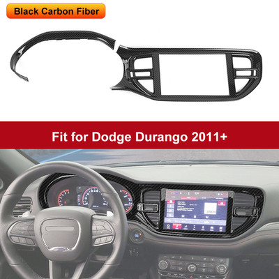 Carbon Navigation Radio Audio System Covers for Dodge Durango 2022+ 10.1'' Screen