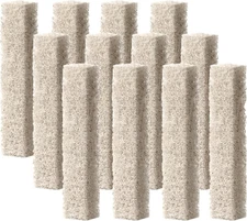 12-Pack Replacement Ammonia Reducer Pads with Aqueon QuietFlow 10 LED PRO