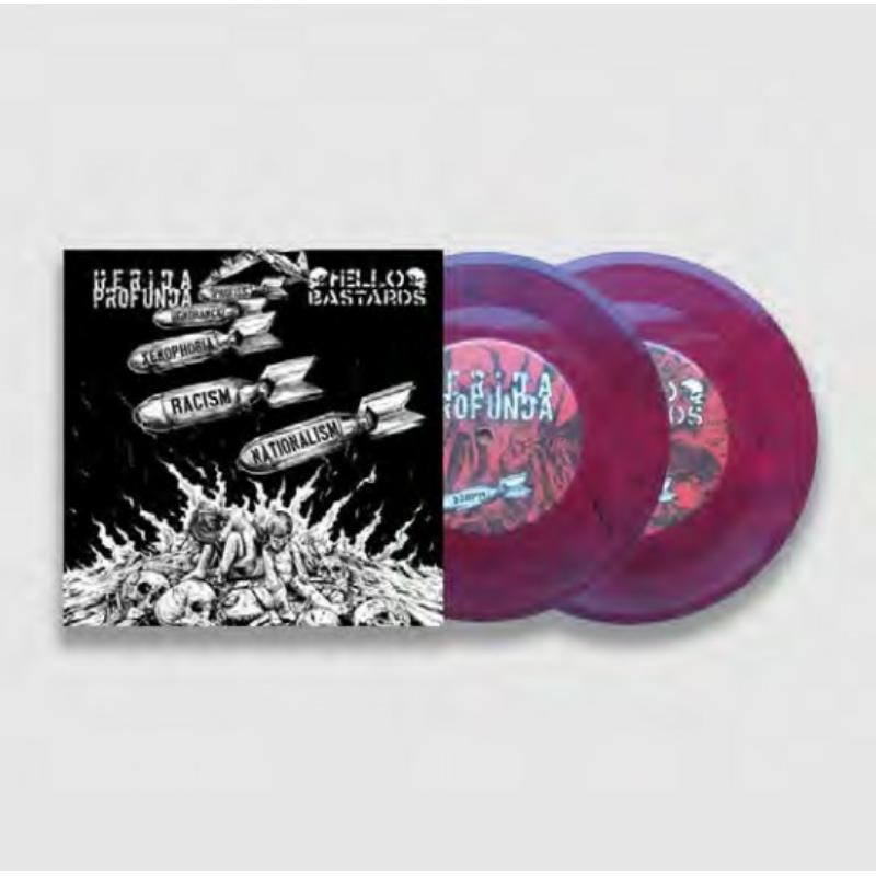 Herida Profunda/Hello Bastards Herida Profunda/Hello Bastards 7 Inch Vinyl
