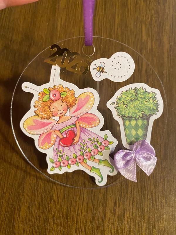 MARY ENGELBREIT Fairy/Here. Lady/Flowers/Scottie Dog/T-pot Ornament 3" Choose