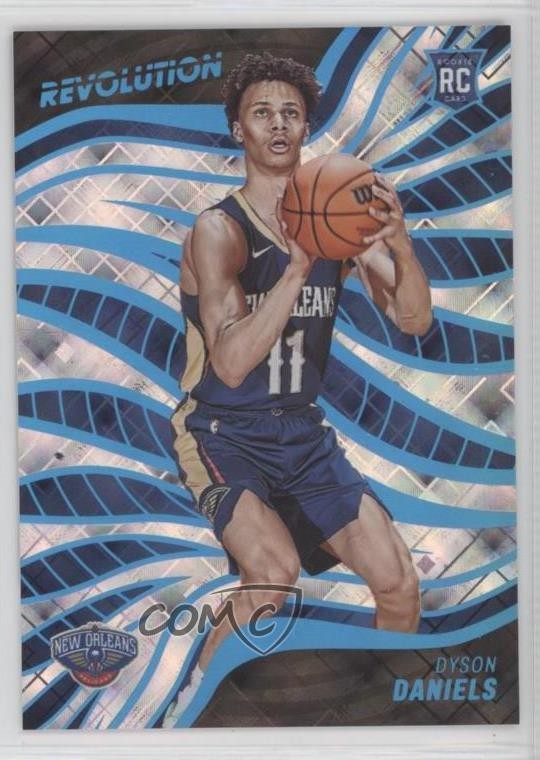 2022-23 Panini Revolution Rookies Cosmic /99 Dyson Daniels #123 Rookie RC