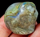 100Ct African Opal Carving Carved Flash Play Of Color Collectible YDP157 — photo 1