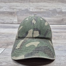 Camouflage Blank Canvas Cap Youth Kids Boys Adjustable Strapback