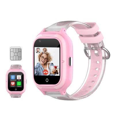 4G Kids Smart Watches Girls Unlocked Wrist Phone with Real Time GPS Tracking,...