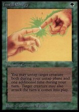 MTG English Instill Energy Medium Play Normal Alpha