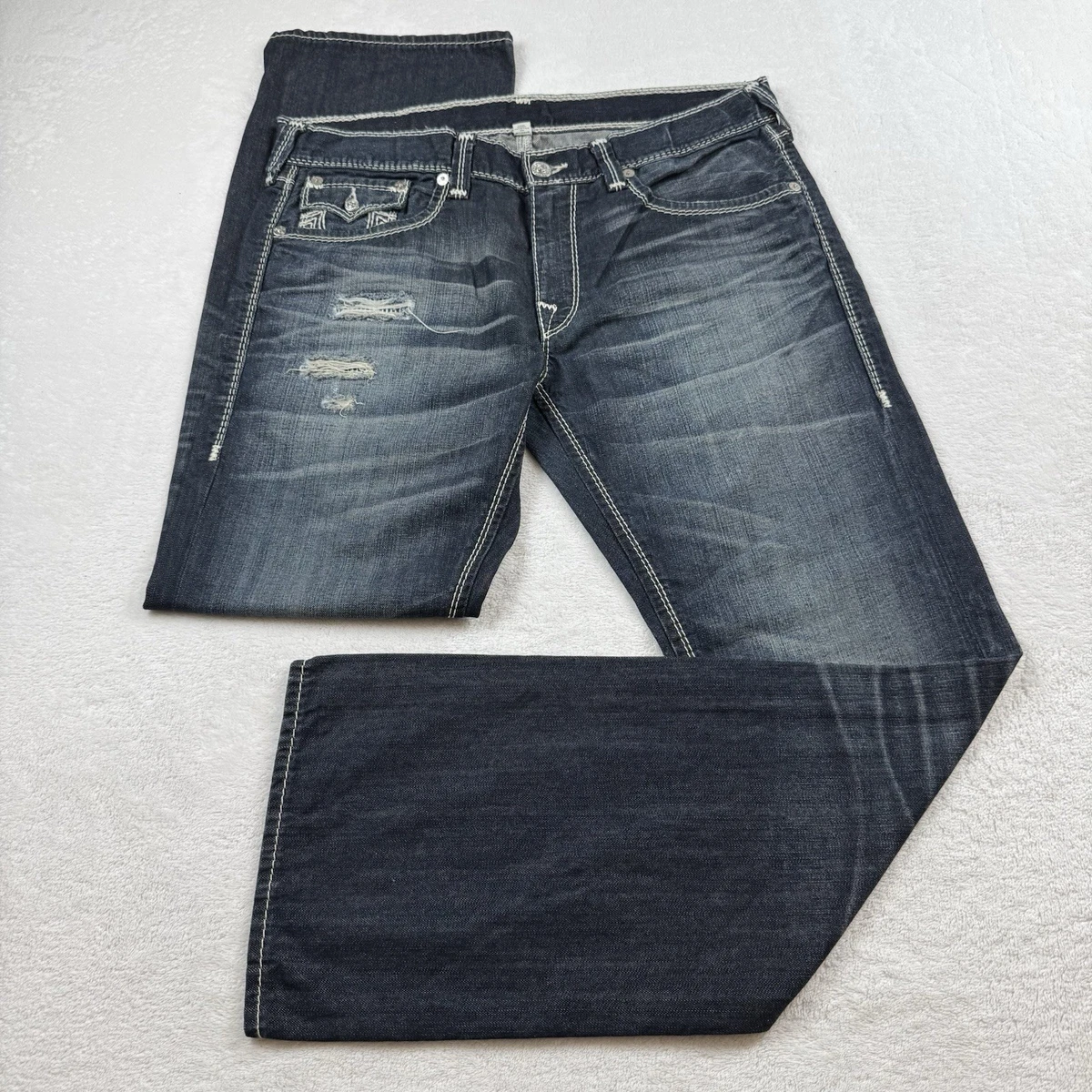 True Religion Cotton Regular 36 Size Jeans for Men for sale | eBay