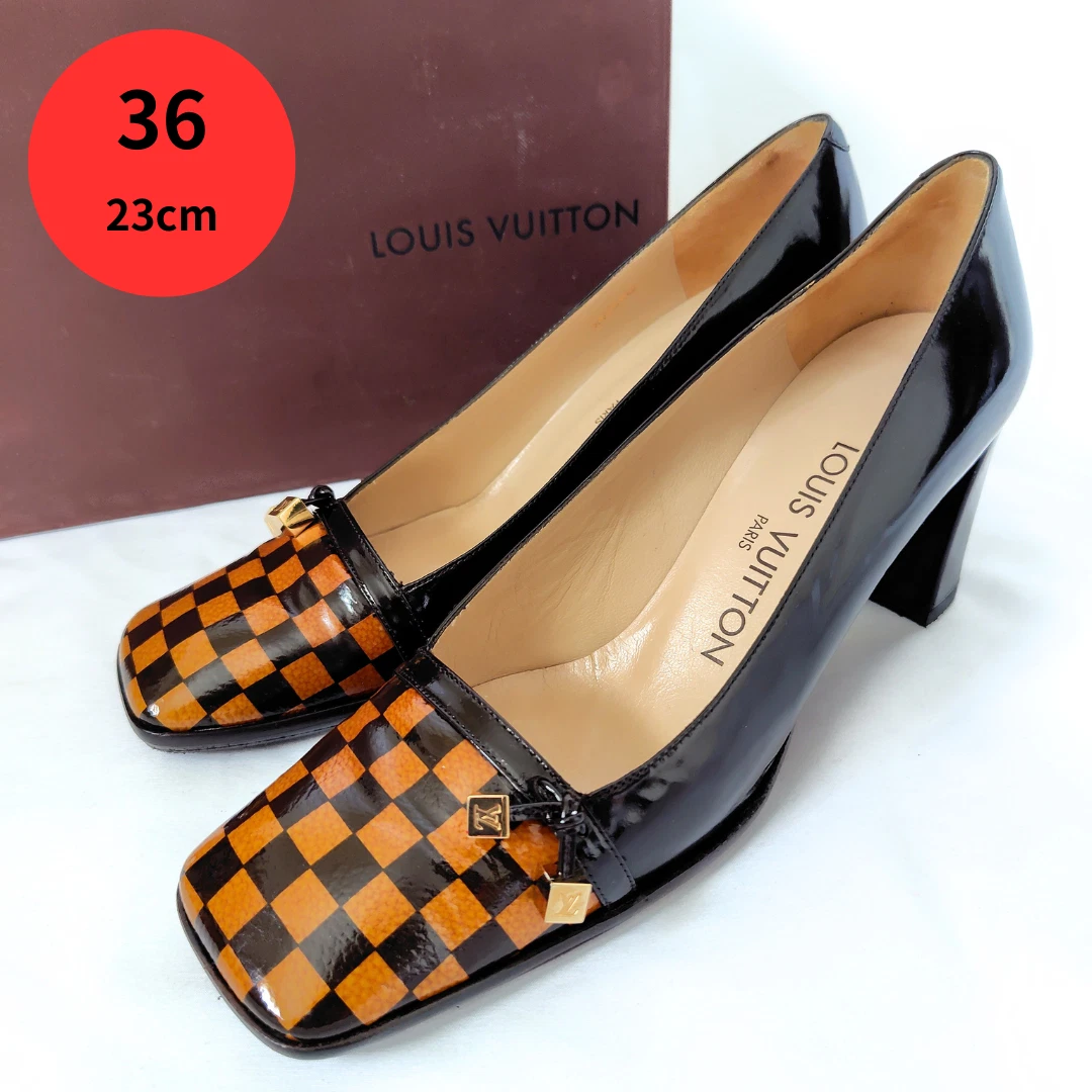 Louis Vuitton Damier Shoes In Women's Heels for sale | eBay