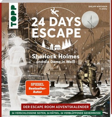 24 DAYS ESCAPE   Der Escape Room Adventskalender: Sherlock Holmes und die Dame i
