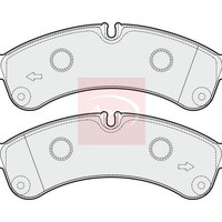 Iveco Daily Iv 2006-2012 BremsbeläGe Hinten (R90) PAD1645