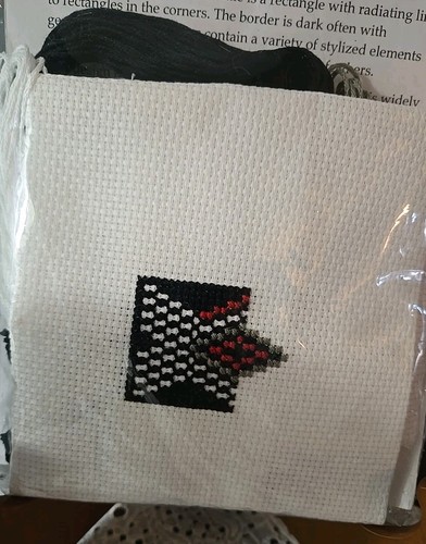 Storm II Counted Cross Stitch Kit Rugs of Southwest Series 6" x 8.5" - Picture 6 of 6