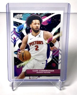 2025-26 Topps Cosmic Chrome - Cade Cunningham #137 White Hole Refractor SSP