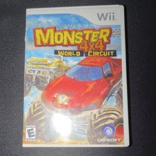 Monster 4x4: World Circuit Nintendo Wii 2006 Untested As Is See Photos