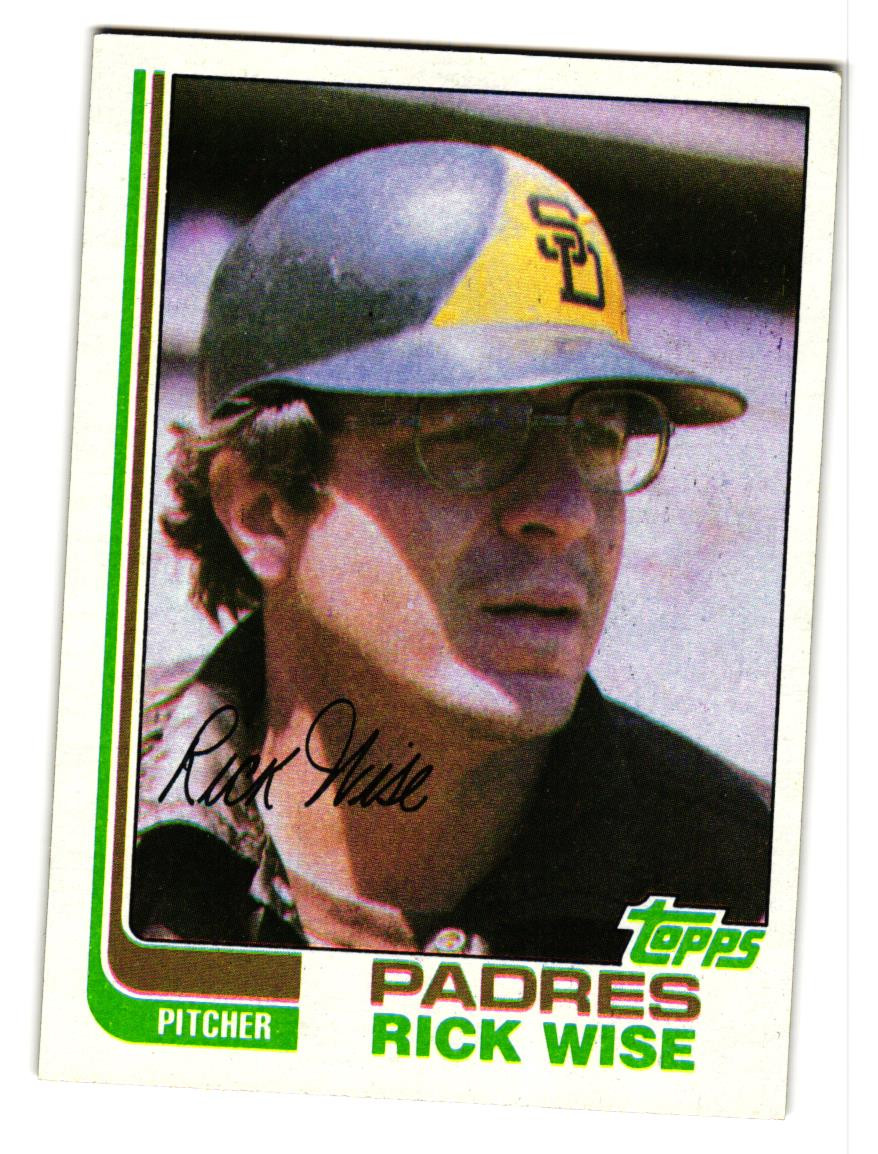 1982 Topps - Rick Wise #330 San Diego Padres