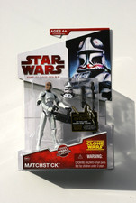 Star Wars The Clone Wars CW34 Matchstick 3.75 MOC 2009