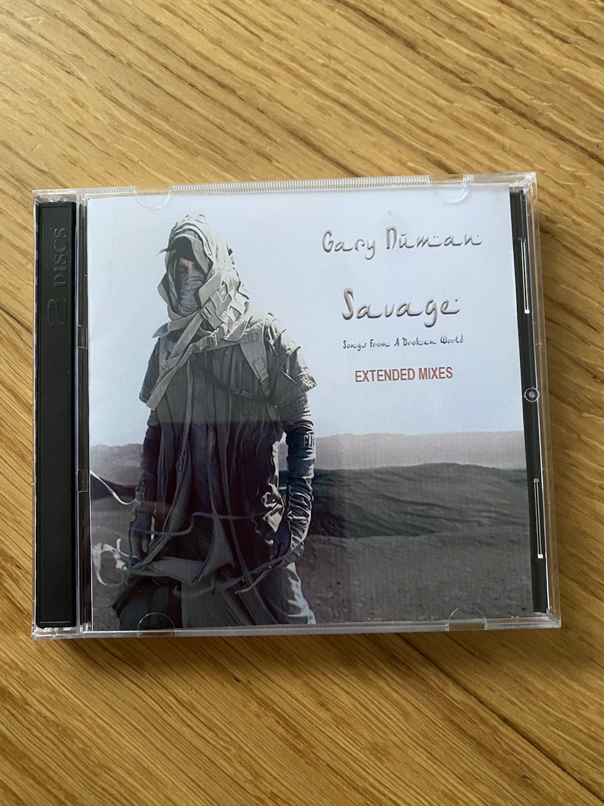 Gary Numan SAVAGE extended Remixes 2cd