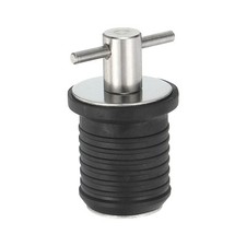 T Handle Boat Drain Plug 1-1/4", Stainless Steel Boat Plug Snap