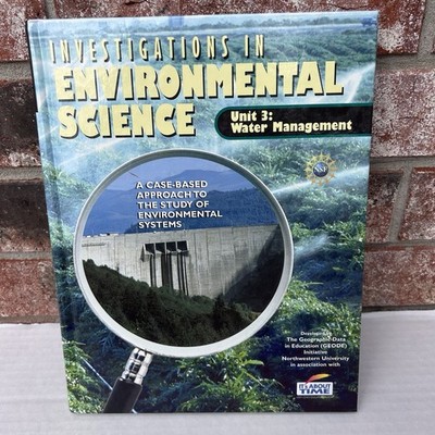 Investigations in Environmental Science Unit 3 Water Management 9781585914463 HC